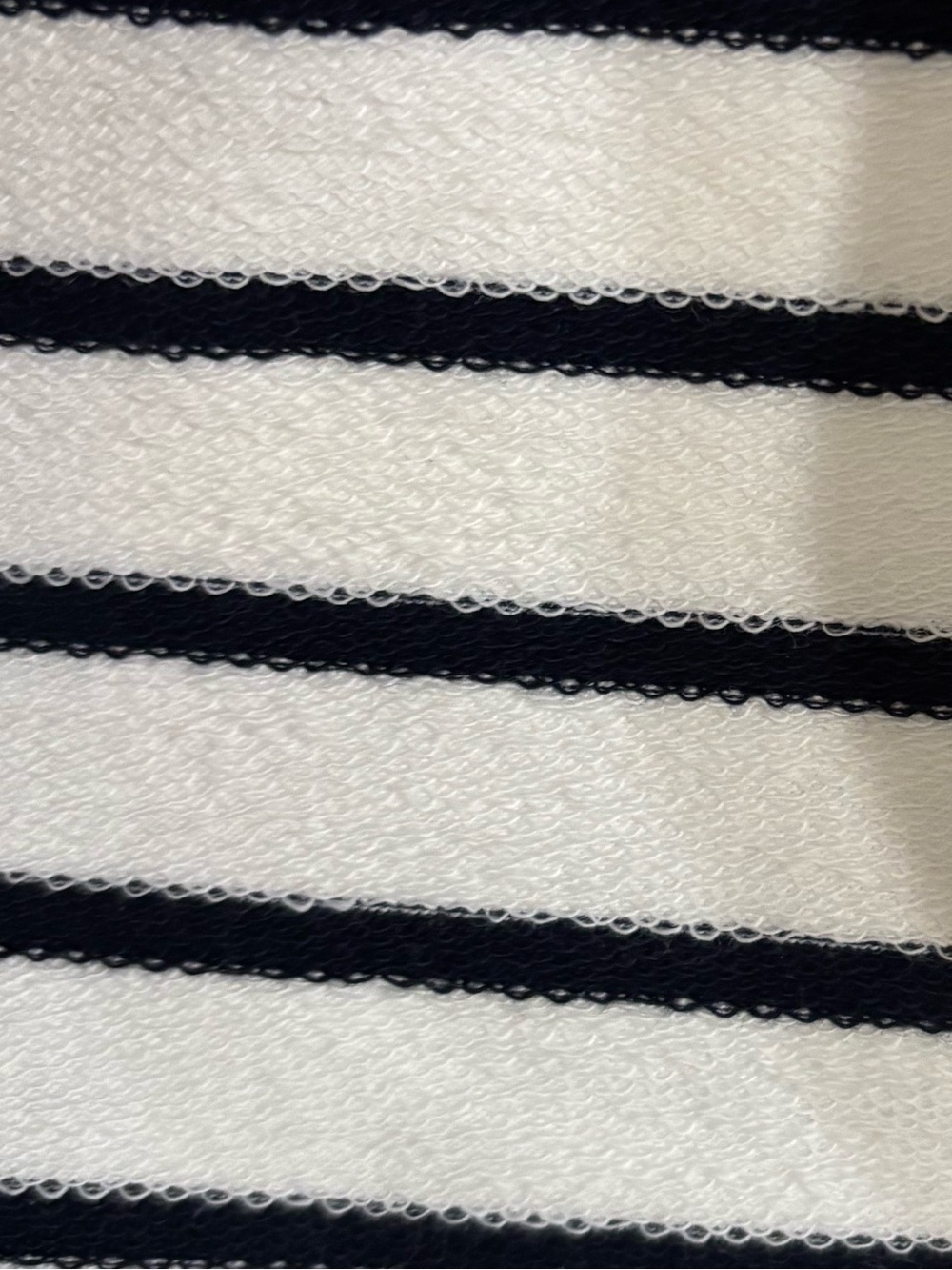 English Factory White and Black Striped Puff-Sleeve Tee - Picture 9 of 9